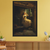 Cosey Corner by Frank Millet Leinwanddruck (Insitu (Wohnzimmer))