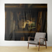 Cosey Corner by Frank Millet Wandteppich (Beispiel (Horizontal))