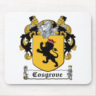 Cosgrove Familienwappen Mousepad