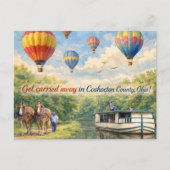 Coshocton Ohio Postkarte (Vorderseite)