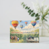 Coshocton Ohio Postkarte (Stehend Vorderseite)