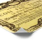 Così fan tutte 1790 - Amadeus Mozart Poster (Ecke)