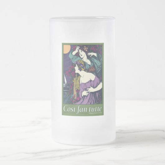 Così Fan tutte, Oper Mattglas Bierglas (Mittel)