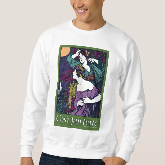 Così Fan tutte, Oper Sweatshirt (Vorderseite)