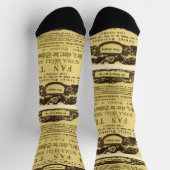 Così Fan Tutte Playbill (Mozart) Socken (Oben)