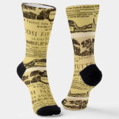 Così Fan Tutte Playbill (Mozart) Socken (Gewinkelt)