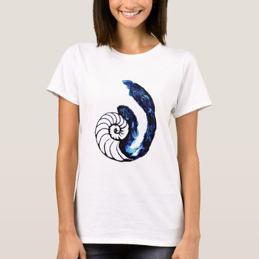 Cosima Tätowierungs-Waisen-Schwarz-kundengerechter T-Shirt (Vorderseite)