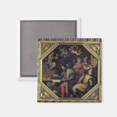 Cosimo I de' Medici (1519-74) plant die Konquis Magnet (Vorderseite/Rückseite)