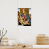 Cosimo Rosselli Madonna and Child Poster (Küche)