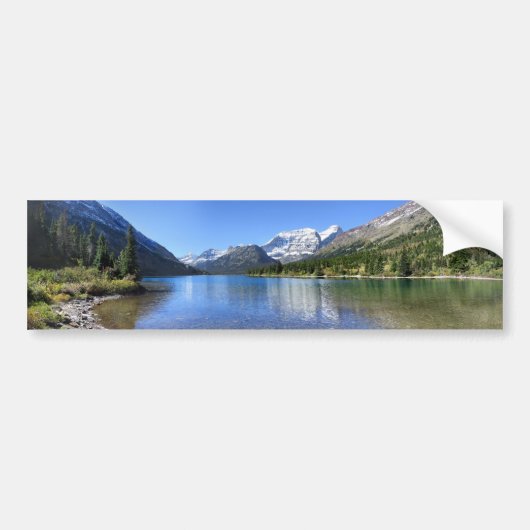Cosley Lake Outlet - Glacier National Park Autoaufkleber (Vorne)