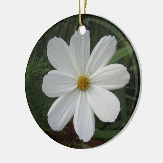 Cosmea Keramik Ornament (Links)
