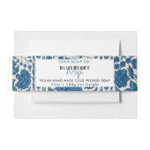 Cosmetic Bar Soap Band Produktkennzeichnung Wrap B (Vorderseite Beispiel)