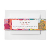 Cosmetic Bar Soap Band Produktkennzeichnung Wrap f (Vorderseite Beispiel)