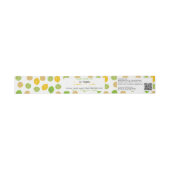 Cosmetic Bar Soap Band Produktkennzeichnung Wrap L (Flach)