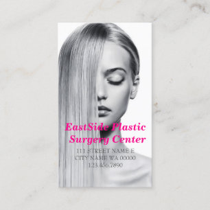 Cosmetic Medical Wellness-Center Business Card Pla Visitenkarte