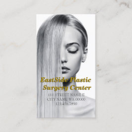 Cosmetic Medical Wellness-Center Business Card Pla Visitenkarte