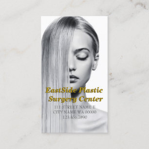 Cosmetic Medical Wellness-Center Business Card Pla Visitenkarte