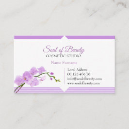 Cosmetic, SPA & make up studio business card Visitenkarte