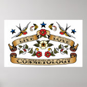 Cosmetologie der Live-Liebe Poster (Vorne)
