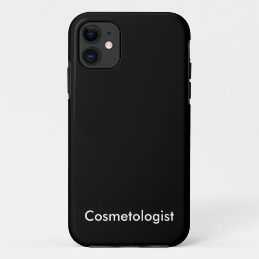 Cosmetologist Case-Mate iPhone Hülle (Rückseite)