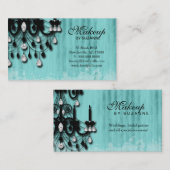 Cosmetologist-Geschäfts-Karten-wirkliches Visitenkarte (Vorne/Hinten)