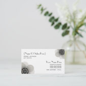 Cosmetologist-Salon-Verabredung - Anemone Terminkarte (Stehend Vorderseite)