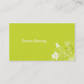 Cosmetologist Visitenkarte (Rückseite)