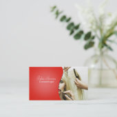 Cosmetologist-Visitenkarte Visitenkarte (Stehend Vorderseite)