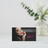 Cosmetologist-Visitenkarte Visitenkarte (Stehend Vorderseite)