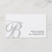 Cosmetologist - Visitenkarten Visitenkarte (Rückseite)