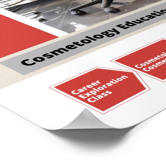 Cosmetology Career Pathway Poster (Ecke)
