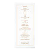 Cosmetology Wellness-Center and Salon White Blätte Werbekarte (Hinten)