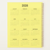 Cosmic Abstract Cat Dreamscape Planer (Rückseite)