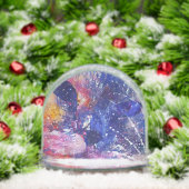 Cosmic Abstract Cat Dreamscape Schneekugeln (Weihnachten)