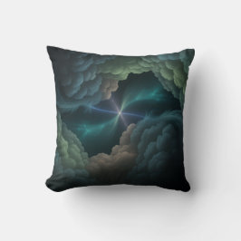 Cosmic Abstract Throw Pillow Kissen