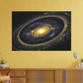Cosmic Abyss Leinwanddruck (Insitu (Wohnzimmer))