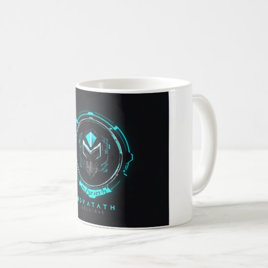 Cosmic Alien Coffee Tasse (VorderseiteRechts)