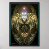 " COSMIC ANGEL " von Robert Singletary Poster (Vorne)