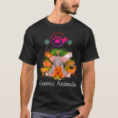 Cosmic Animals Wild Beyond the Galaxy T-Shirt (Vorderseite)