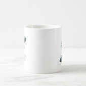 Cosmic Aquarius Uranus Zodiac Kaffeetasse (Mittel)