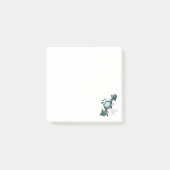 Cosmic Aquarius Uranus Zodiac Post-it Klebezettel (Vorderseite)