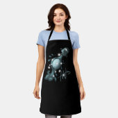 Cosmic Aquarius Uranus Zodiac Schürze (Getragen)
