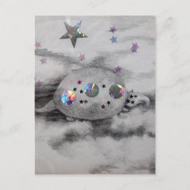 Cosmic Armadillo CricketDiane Art & Design Postkarte