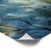 Cosmic Ascent - Surreal Wall Art Poster of Human S (Ecke)