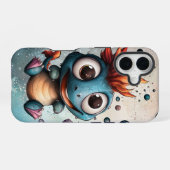 Cosmic Baby Dragon Phone Case iPhone 16 Hülle (Rückseite (Horizontal))