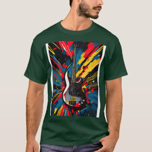 Cosmic Bass Riff Schlüpfen Musical Dimensions for T-Shirt