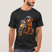 Cosmic Bear – Astronaut Space T-Shirt (Vorderseite)