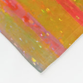 Cosmic Bird Dreamscape Art Print" Fleecedecke (Ecke)