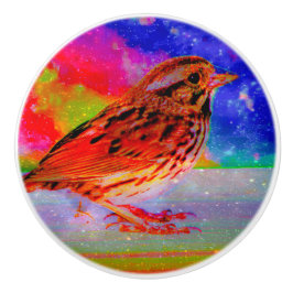 Cosmic Bird Dreamscape Art Print" Keramikknauf