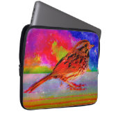 Cosmic Bird Dreamscape Art Print" Laptopschutzhülle (Vorne Rechts)